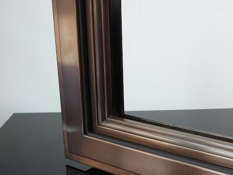 Metropolitan Wax Bronze Finish On Frame