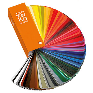 RAL Color Wheel For Galvanized Steel Finishes